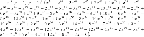 Characteristic Polynomial